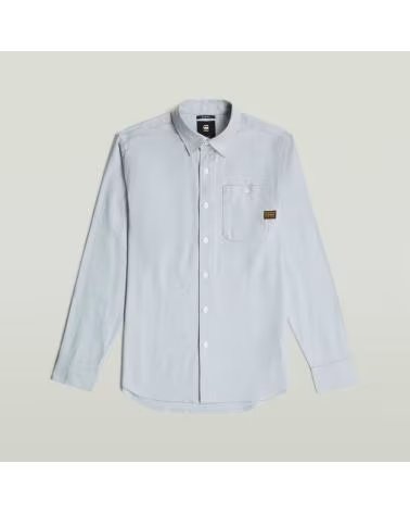G-STAR CAMISAS HOMBRE MODELO BRISTUM 2 0 SLIM SHIRT COLOR AZUL ASHB ASHBLE