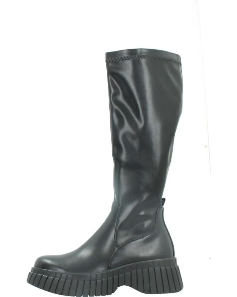 BOTAS ALTAS DE MUJER EXE W3611 R6296 EN COLOR NEGRO BLACK