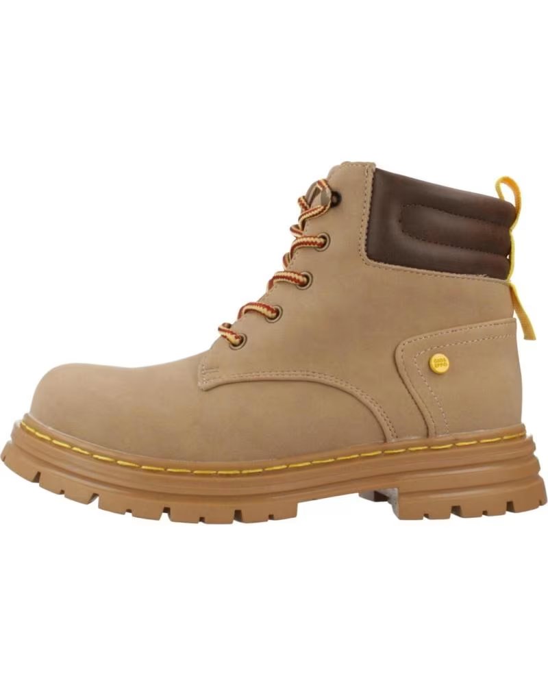 GIOSEPPO BOTAS NINO MODELO RUXLEY COLOR MARRON CLARO CAMEL