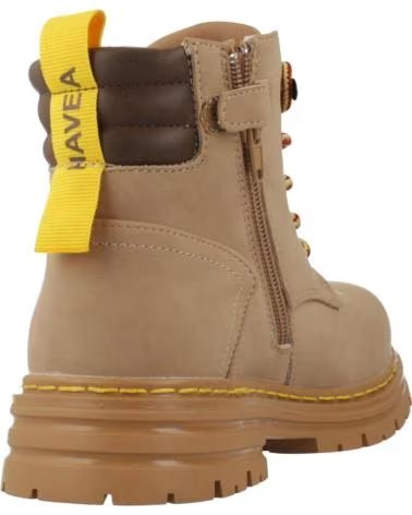 GIOSEPPO BOTAS NINO MODELO RUXLEY COLOR MARRON CLARO CAMEL