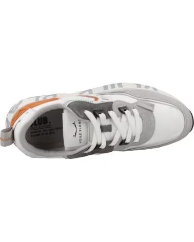 VOILE BLANCHE ZAPATILLAS HOMBRE MODELO CLUB01 COLOR BLANCO GRYORNG