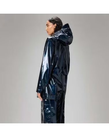RAINS CHUBASQUERO CORTAVIENTOS MUJER MODELO BOLD LONG JACKET W3 CO SPILL