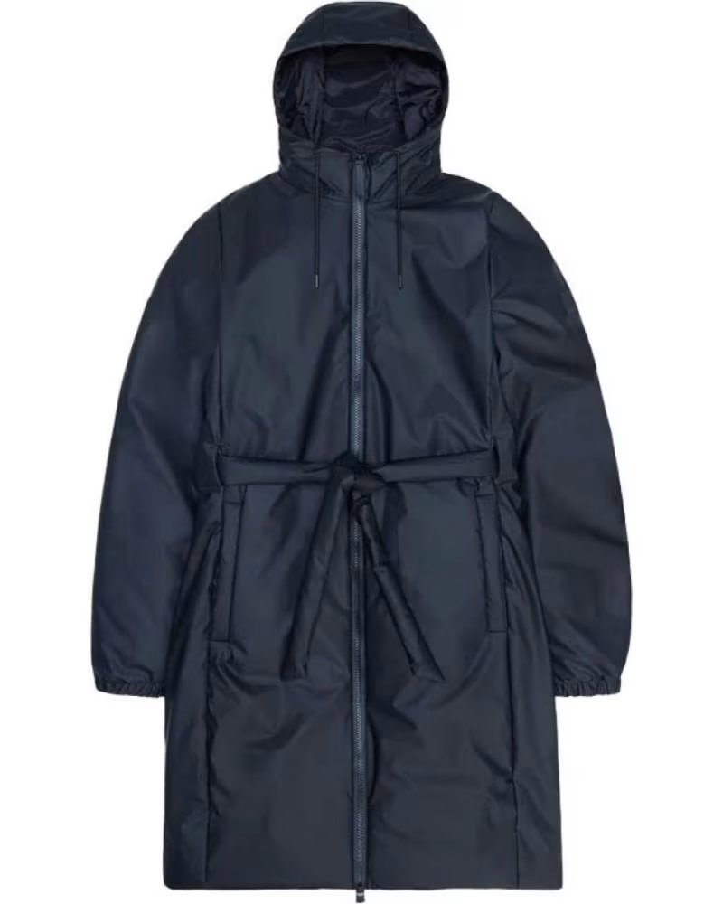 RAINS CHUBASQUERO CORTAVIENTOS MUJER MODELO LOHJA LONG INSULATED C NAVY