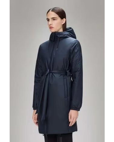 RAINS CHUBASQUERO CORTAVIENTOS MUJER MODELO LOHJA LONG INSULATED C NAVY