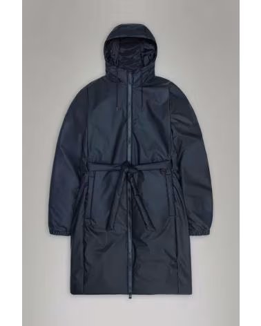 RAINS CHUBASQUERO CORTAVIENTOS MUJER MODELO LOHJA LONG INSULATED C NAVY