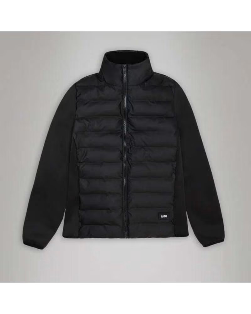 RAINS CHAQUETA MUJER MODELO SAFI FLEECE HYBRID CURVE JAC COLOR NEG BLACK