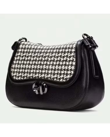 HISPANITAS BOLSOS MUJER MODELO BI254150 COLOR NEGRO BLCKWHT