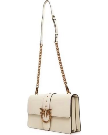 PINKO BOLSOS MUJER MODELO LOVE ONE CLASSIC ST CL COLOR BEIS C50Q
