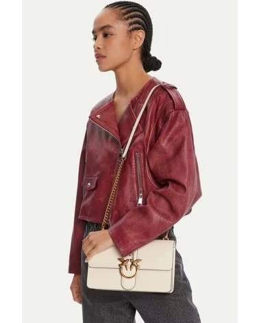 PINKO BOLSOS MUJER MODELO LOVE ONE CLASSIC ST CL COLOR BEIS C50Q
