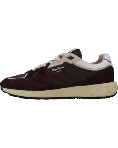 PEPE JEANS ZAPATILLAS HOMBRE MODELO PLS600021 COLOR MARRON 898DRKBR