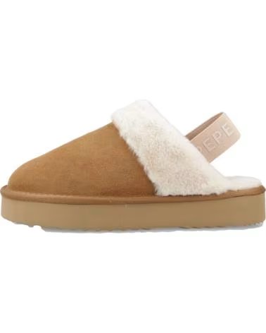 SOCAS PEPE JEANS DISSY TAPE PLS100001 EM PELE CASTANHA CUERO