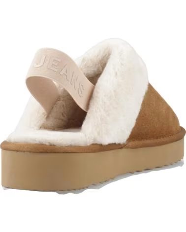 SOCAS PEPE JEANS DISSY TAPE PLS100001 EM PELE CASTANHA CUERO
