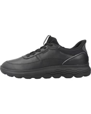 GEOX DAMEN SNEAKER MODELL D SPHERICA PLUS LEDER SCHWARZ C9999