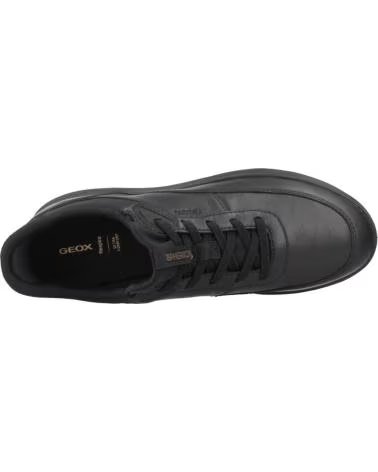 GEOX DAMEN SNEAKER MODELL D SPHERICA PLUS LEDER SCHWARZ C9999