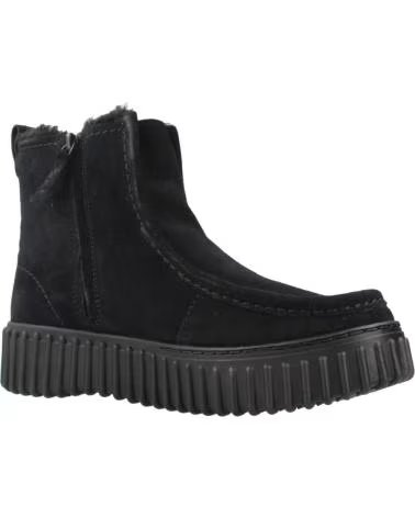 CLARKS BOTINES MUJER MODELO TORHILL COZY COLOR NEGRO BLACK