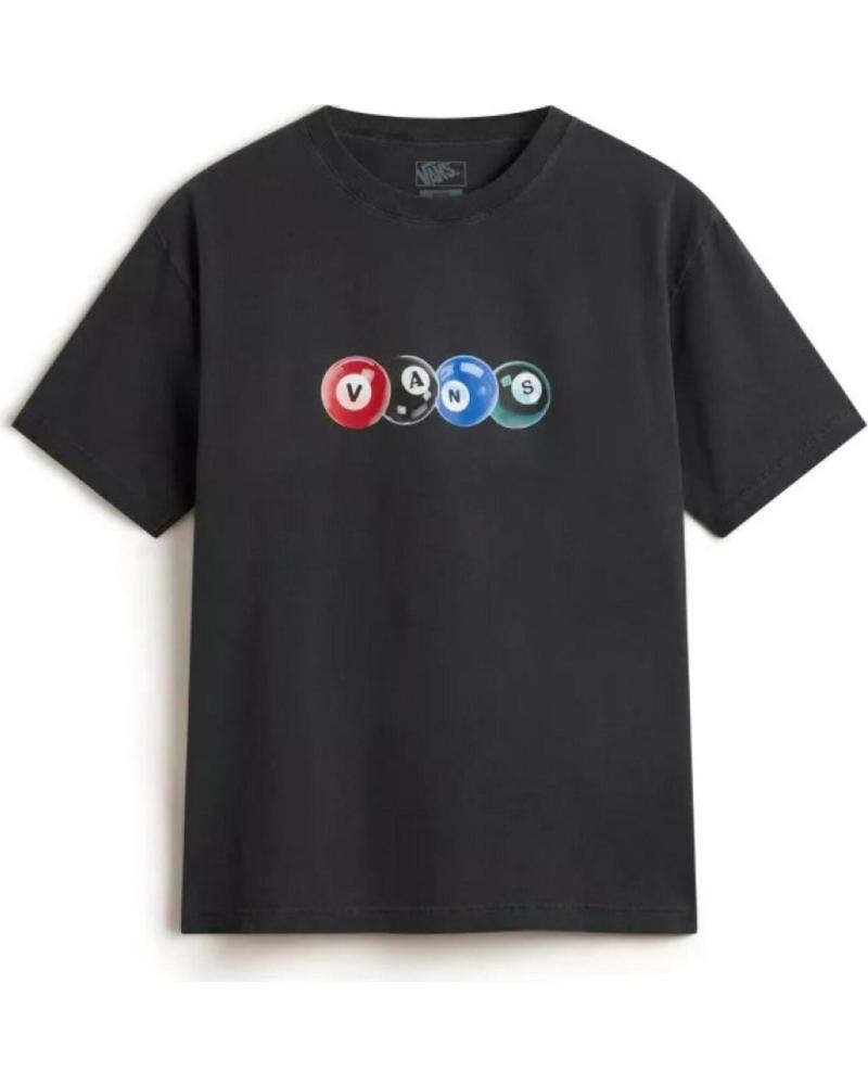 VANS OFF THE WALL CAMISETA BACKSPIN MANGA CORTA - NEGRO BLACK