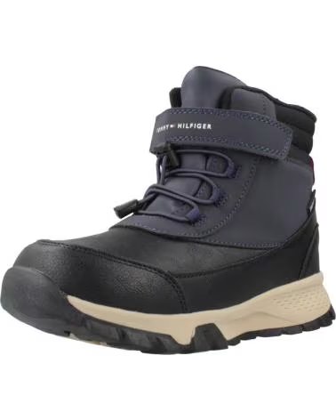 TOMMY HILFIGER BOTAS NINO MODELO SCOTTIE COLOR AZUL BLCKBLU
