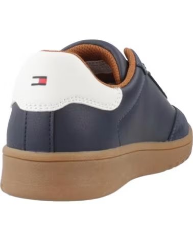 TOMMY HILFIGER BASKETS T3X9 34081 POUR GARÇON BLUEWHT