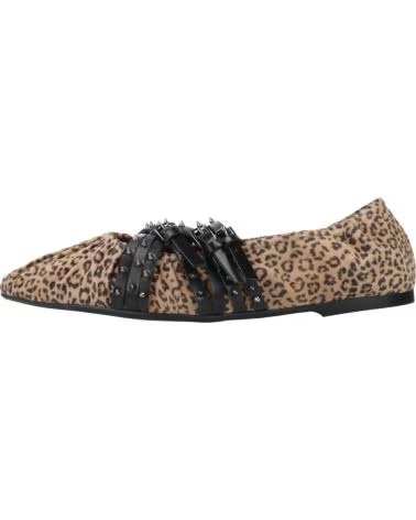 ASH BAILARINAS MUJER MODELO BRENDAH COLOR ANIMAL PRINT NATBLK