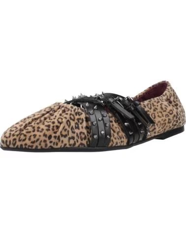 ASH BAILARINAS MUJER MODELO BRENDAH COLOR ANIMAL PRINT NATBLK