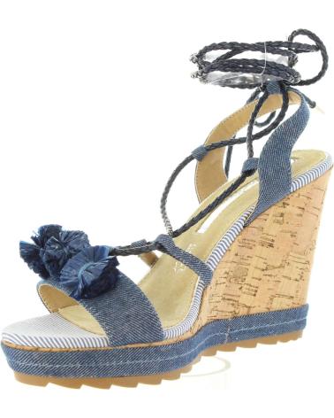 Zapatos de cuña de Mujer MARIA MARE 66792 C30863 DENIM AZUL