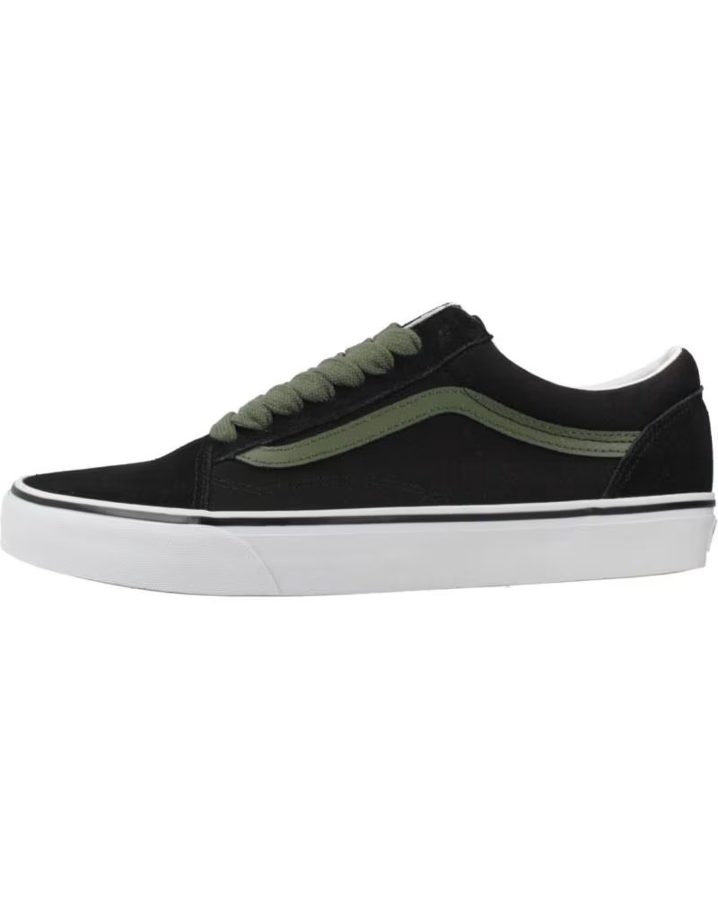 VANS OFF THE WALL ZAPATILLAS HOMBRE VANS MODELO OLD SKOOL COLOR NEGRO BLCKGREN