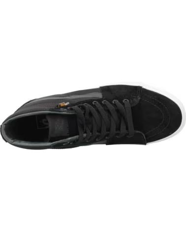 VANS OFF THE WALL ZAPATILLAS HOMBRE VANS MODELO SK8-HI CRDA COLOR NEGRO BLCKGR BLCKGRN
