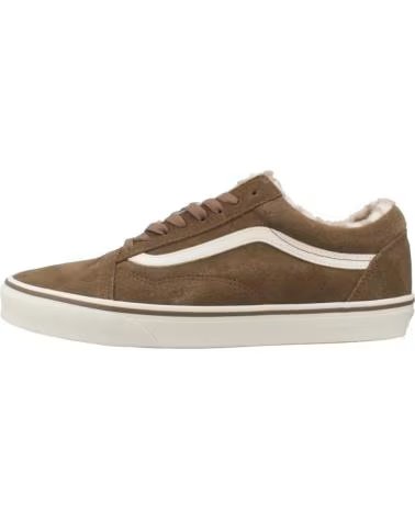 VANS OFF THE WALL ZAPATILLAS HOMBRE VANS MODELO OLD SKOOL COLOR MARRON SEPIA