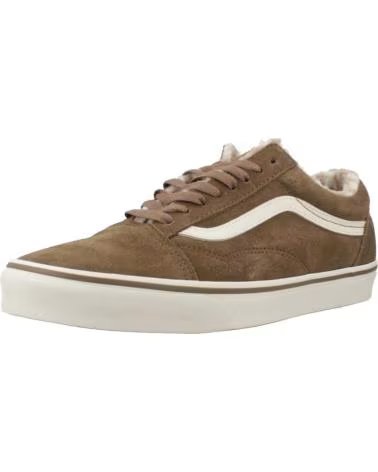 VANS OFF THE WALL ZAPATILLAS HOMBRE VANS MODELO OLD SKOOL COLOR MARRON SEPIA