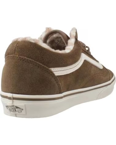 VANS OFF THE WALL ZAPATILLAS HOMBRE VANS MODELO OLD SKOOL COLOR MARRON SEPIA