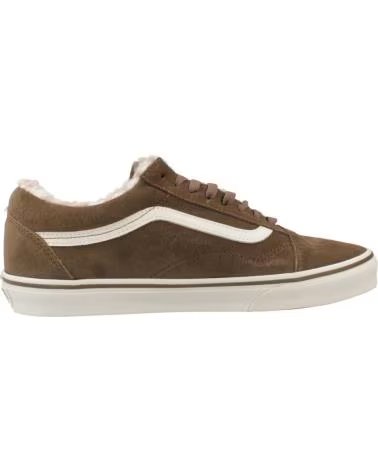 VANS OFF THE WALL ZAPATILLAS HOMBRE VANS MODELO OLD SKOOL COLOR MARRON SEPIA