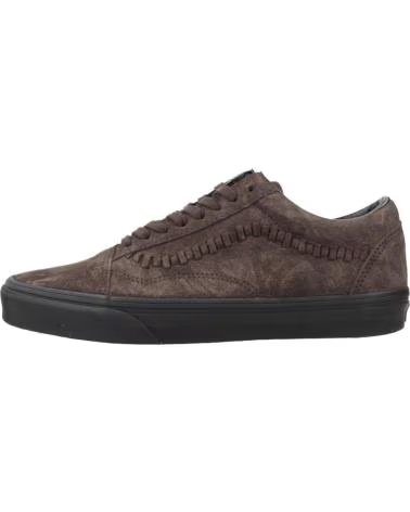 VANS OFF THE WALL SNEAKERS OLD SKOOL MARRONE BRWNBLCK