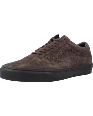 VANS OFF THE WALL SNEAKERS OLD SKOOL MARRONE BRWNBLCK