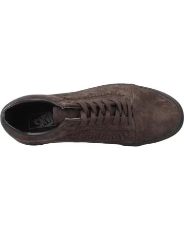 VANS OFF THE WALL SNEAKERS OLD SKOOL MARRONE BRWNBLCK
