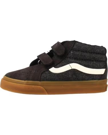 VANS OFF THE WALL ZAPATILLAS NINO VANS MODELO SK8-MID REISSUE V COLOR NEGRO BL BLACK