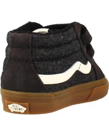 VANS OFF THE WALL ZAPATILLAS NINO VANS MODELO SK8-MID REISSUE V COLOR NEGRO BL BLACK