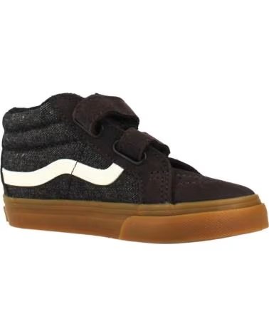 VANS OFF THE WALL ZAPATILLAS NINO VANS MODELO SK8-MID REISSUE V COLOR NEGRO BL BLACK