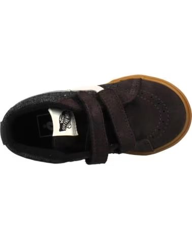 VANS OFF THE WALL ZAPATILLAS NINO VANS MODELO SK8-MID REISSUE V COLOR NEGRO BL BLACK