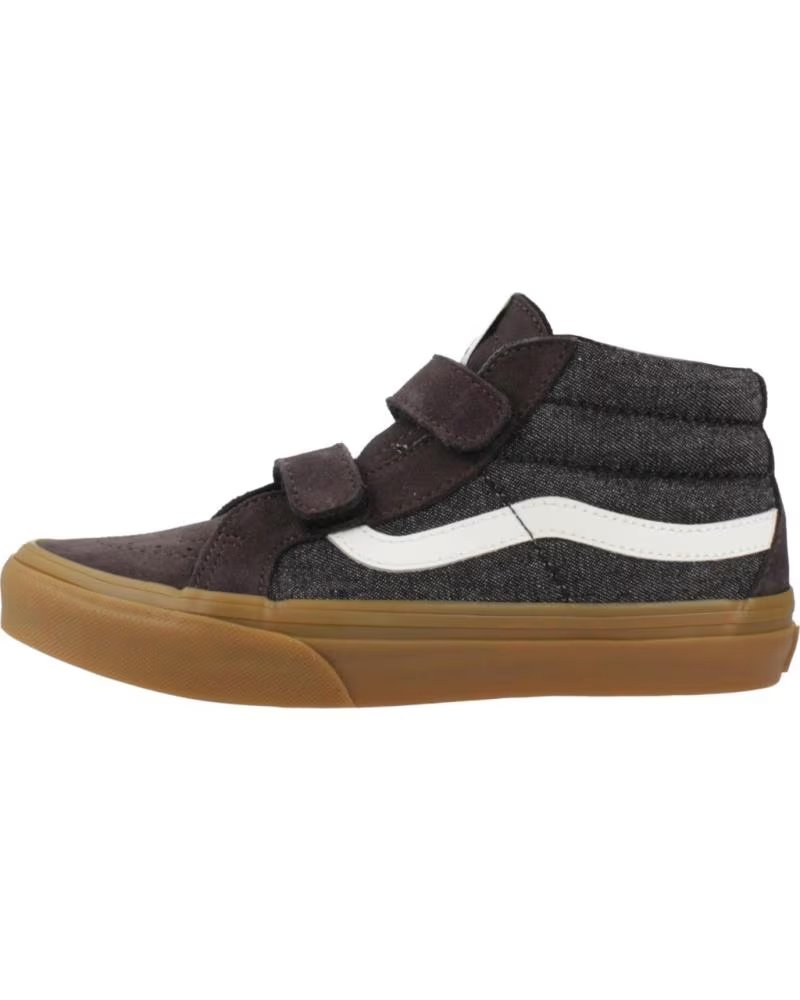 VANS OFF THE WALL ZAPATILLAS NINO VANS MODELO SK8-MID REISSUE V COLOR NEGRO BL BLACK