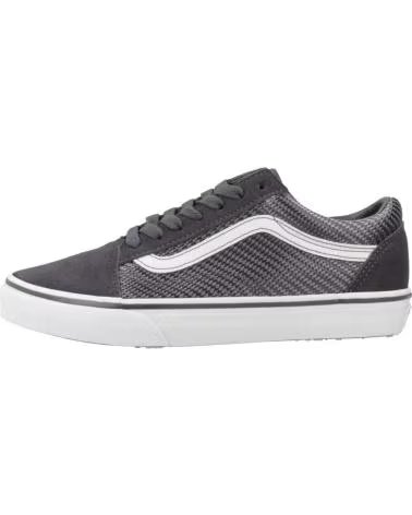 VANS OFF THE WALL ZAPATILLAS NINO VANS MODELO OLD SKOOL COLOR GRIS ASPHALT