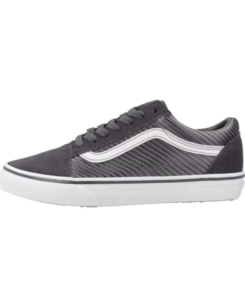 VANS OFF THE WALL ZAPATILLAS NINO VANS MODELO OLD SKOOL COLOR GRIS ASPHALT