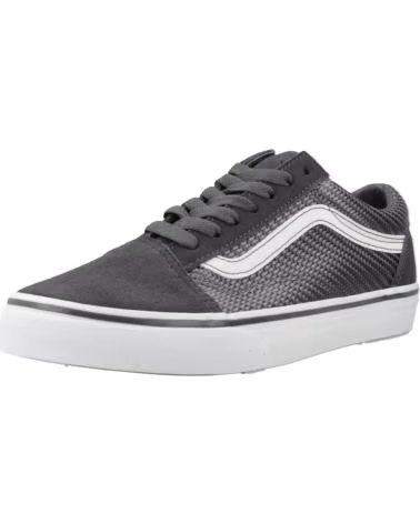VANS OFF THE WALL ZAPATILLAS NINO VANS MODELO OLD SKOOL COLOR GRIS ASPHALT