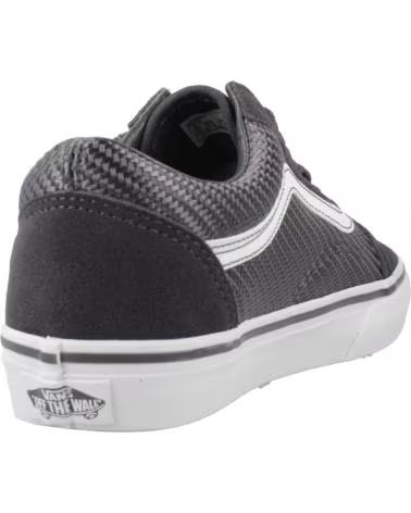 VANS OFF THE WALL ZAPATILLAS NINO VANS MODELO OLD SKOOL COLOR GRIS ASPHALT