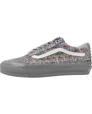 VANS OFF THE WALL ZAPATILLAS HOMBRE VANS MODELO LX OLD SKOOL TWED COLOR GRIS G GRAY