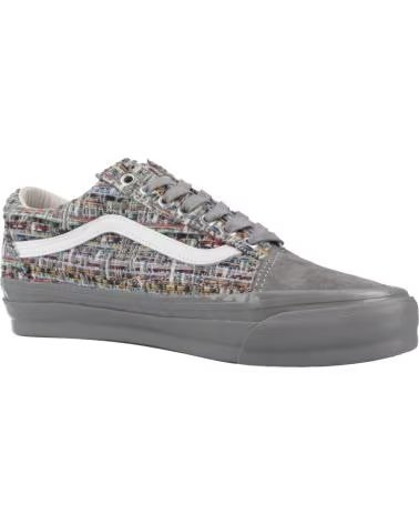 VANS OFF THE WALL ZAPATILLAS HOMBRE VANS MODELO LX OLD SKOOL TWED COLOR GRIS G GRAY