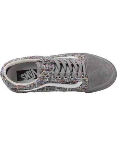 VANS OFF THE WALL ZAPATILLAS HOMBRE VANS MODELO LX OLD SKOOL TWED COLOR GRIS G GRAY
