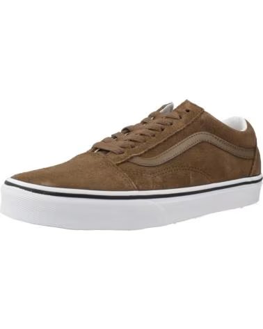 VANS OFF THE WALL ZAPATILLAS VANS VN000E9T0E01 EN MARRON PARA HOMBRE SUED MDBRN
