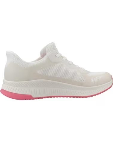 SKECHERS ZAPATILLAS MUJER MODELO BOBS SQUAD 4 STAPLE LOOK COLOR BEIS WPK