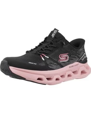 SKECHERS SLIP-INS GLIDE-STEP ALTUS FAST LANE SNEAKER BKMV