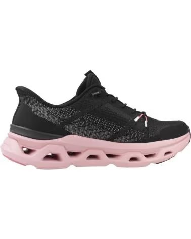 SKECHERS SLIP-INS GLIDE-STEP ALTUS FAST LANE SNEAKER BKMV